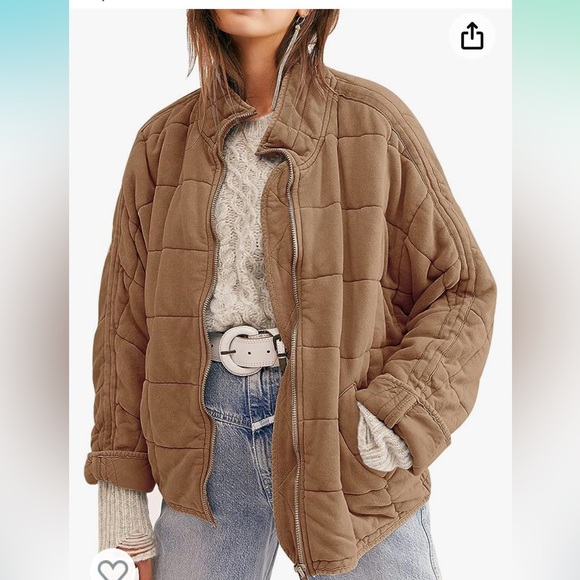 Jackets & Coats Free People Dupe Dolman Quilted Suede Like Knit Jacket Poshmark